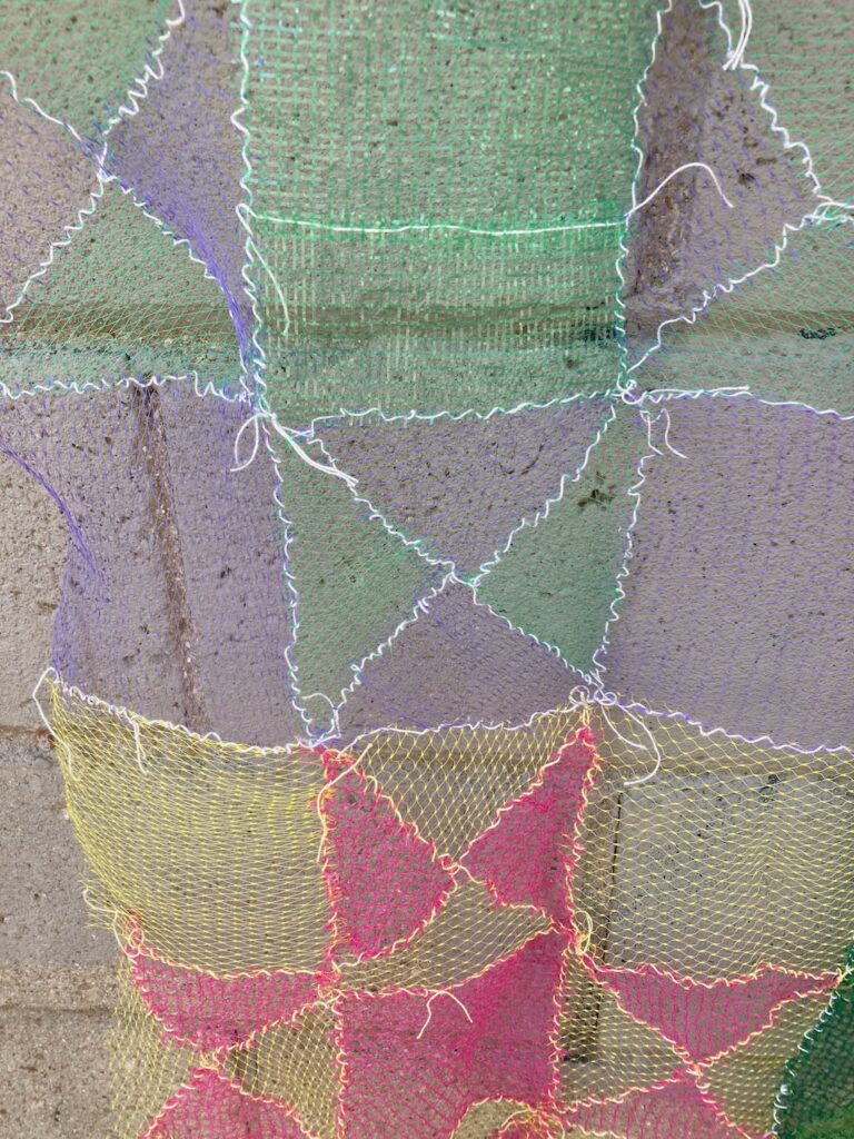 Produce Mesh Quilt, detail
